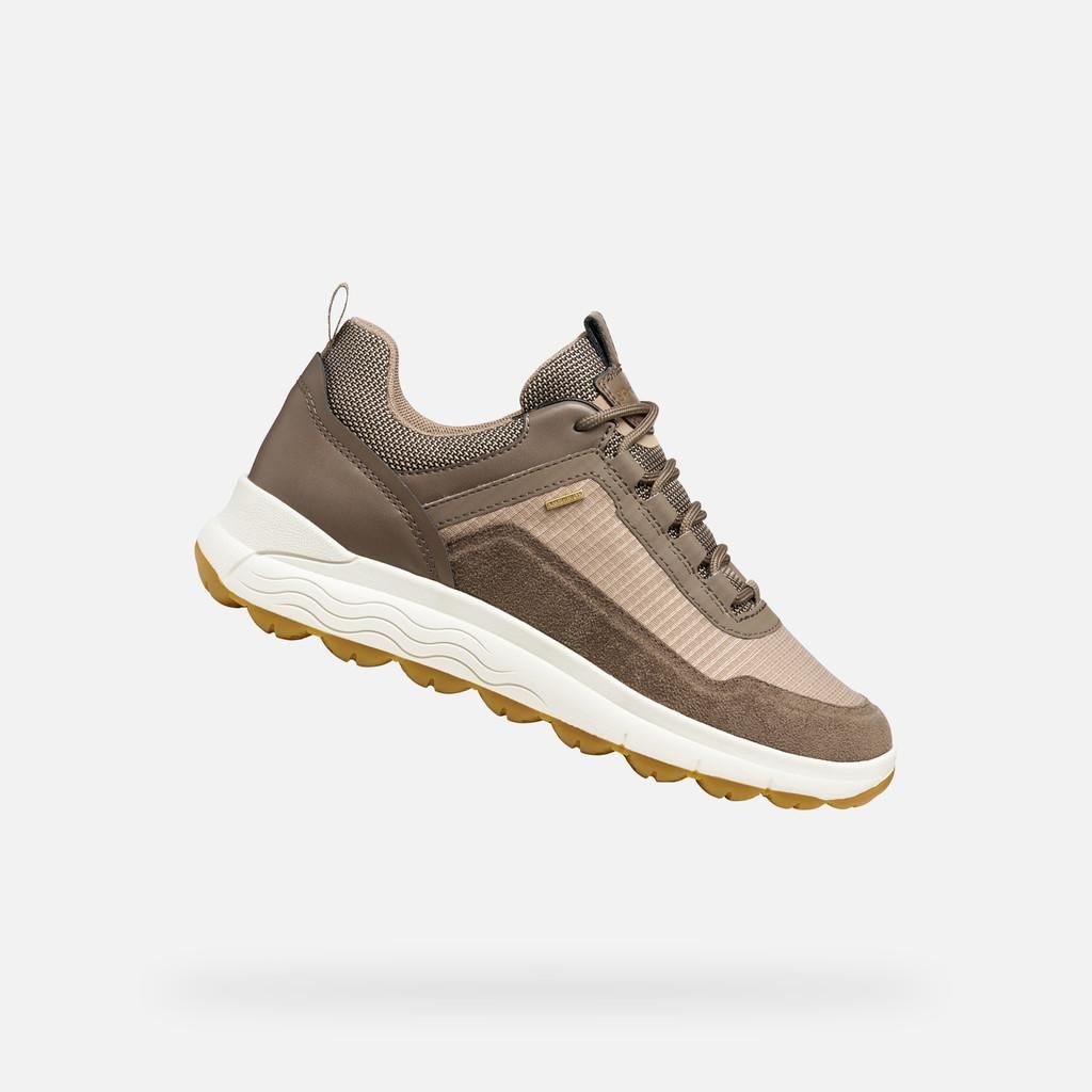 Geox Spherica 4x4 B ABX beige Damen-Sneaker 42