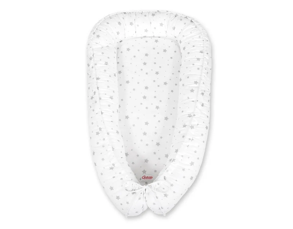 Réducteur de Lit Bébé Transition Douce Cocoon Premium Gris de 95x55 cm