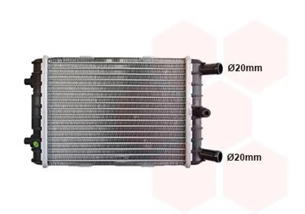 Réparer fuite radiateur VW Touareg Audi Q7 Q8 avec VAN WEZEL 03012704