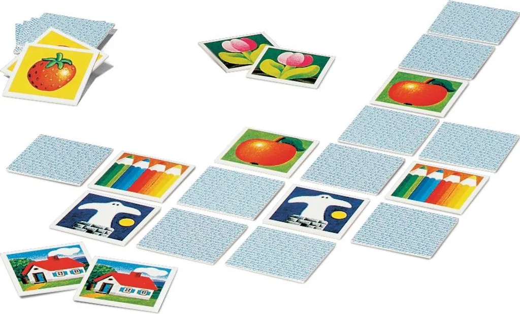 Mini Memory Ravensburger : jeu éducatif de poche pour les petits