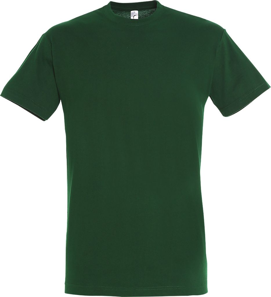 SOLS Regent Herren T-Shirt, Kurzarm PC288 (L) (Flaschengrün)