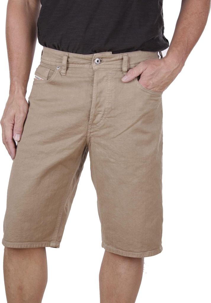 Diesel Keeshort R6Q88 Herren Jeans Bermuda Shorts Beige