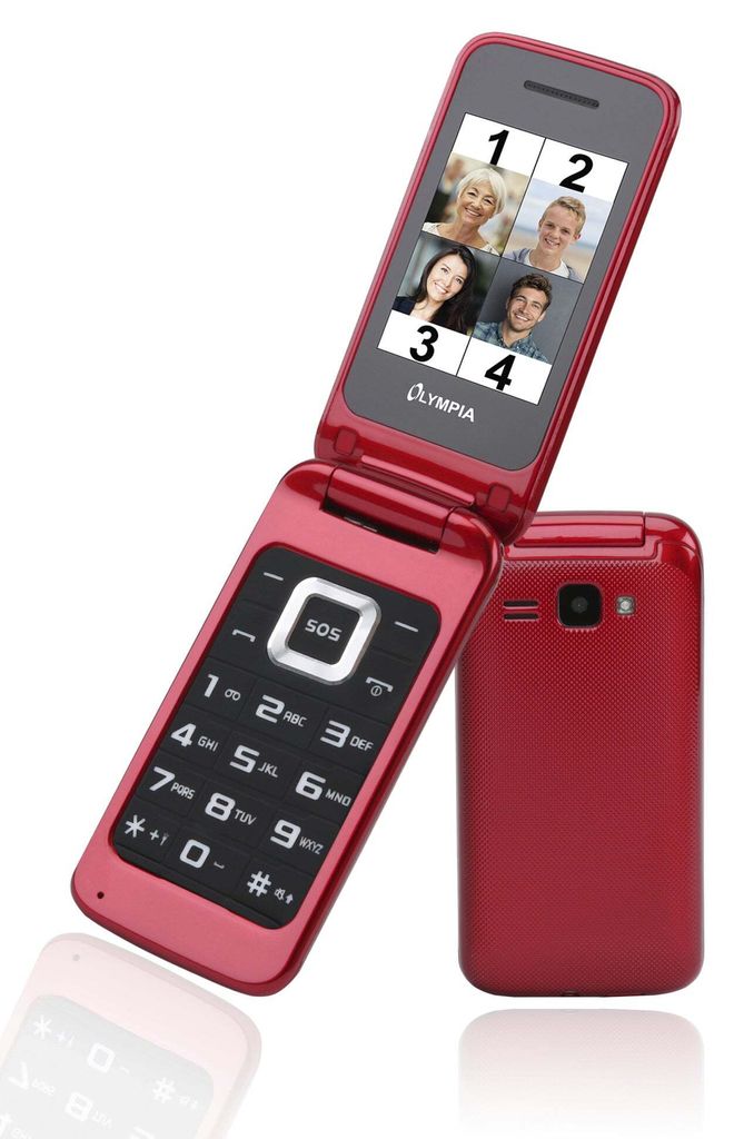 Olympia Luna, Klappgehäuse, Dual-SIM, 6,1 cm (2.4"), Produktbild 
