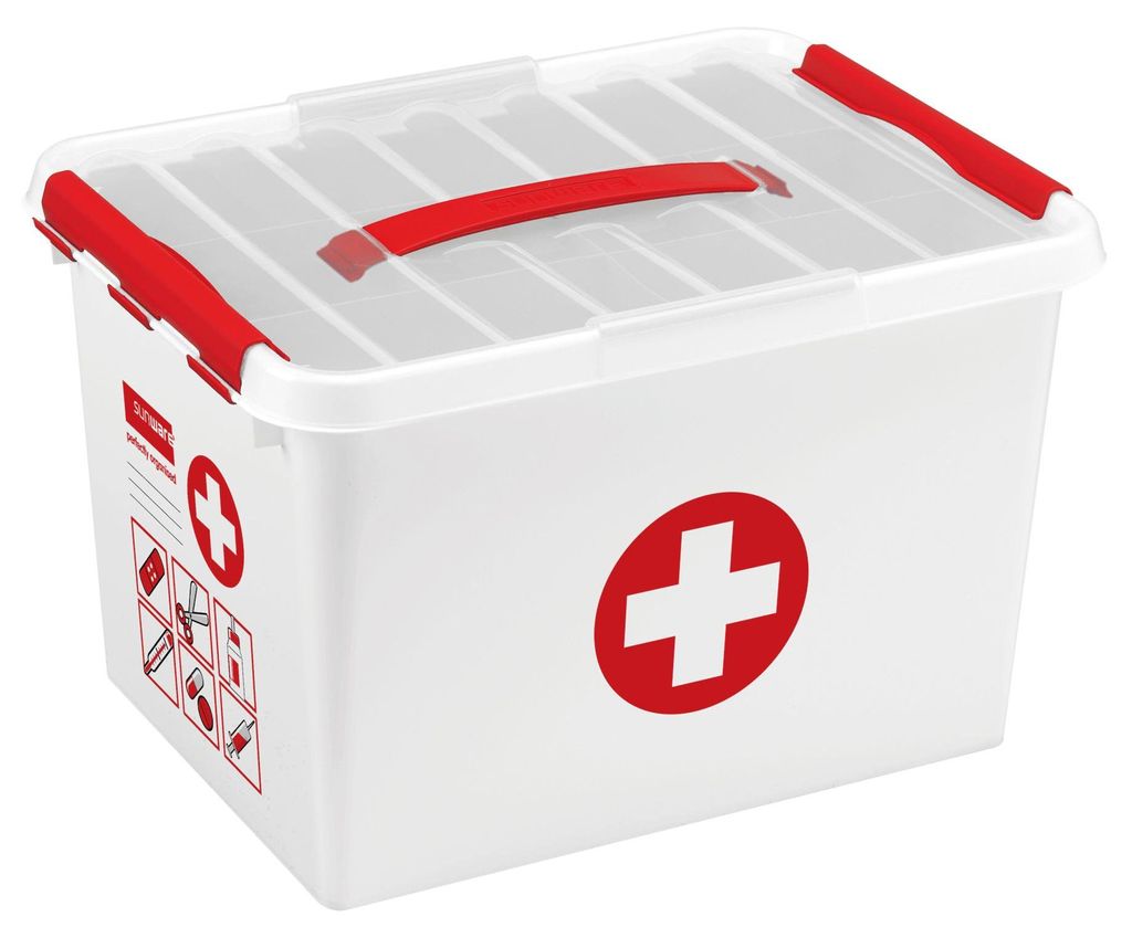 sunware H6164805 sunware the q-line Erste-Hilfe-Box weiß Obrázok produktu 