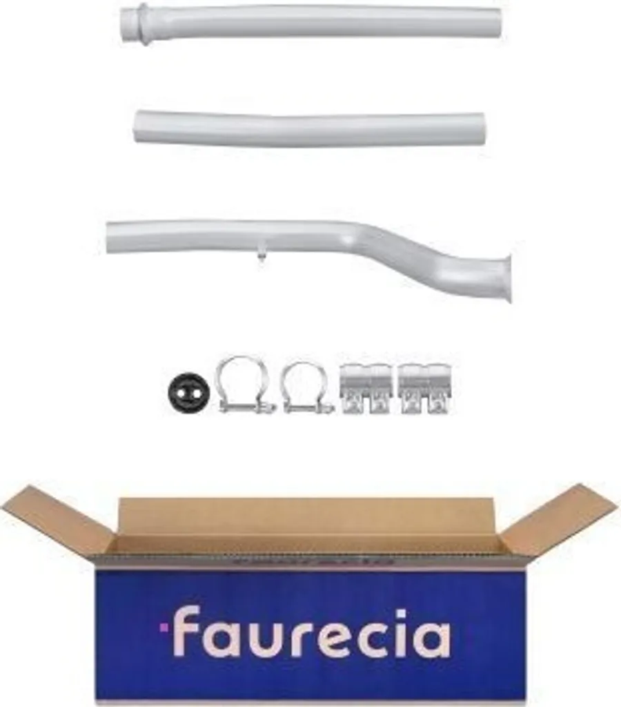 Tube d'échappement central HELLA 8LA 366 002-671 - OE 1717L6 pour 406