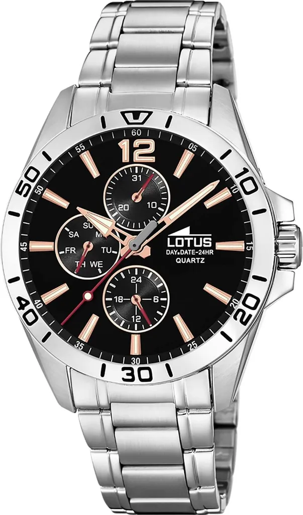Orologio Uomo Lotus 18812/6 Multifunzione - Stile Urbano e Acciaio Inox