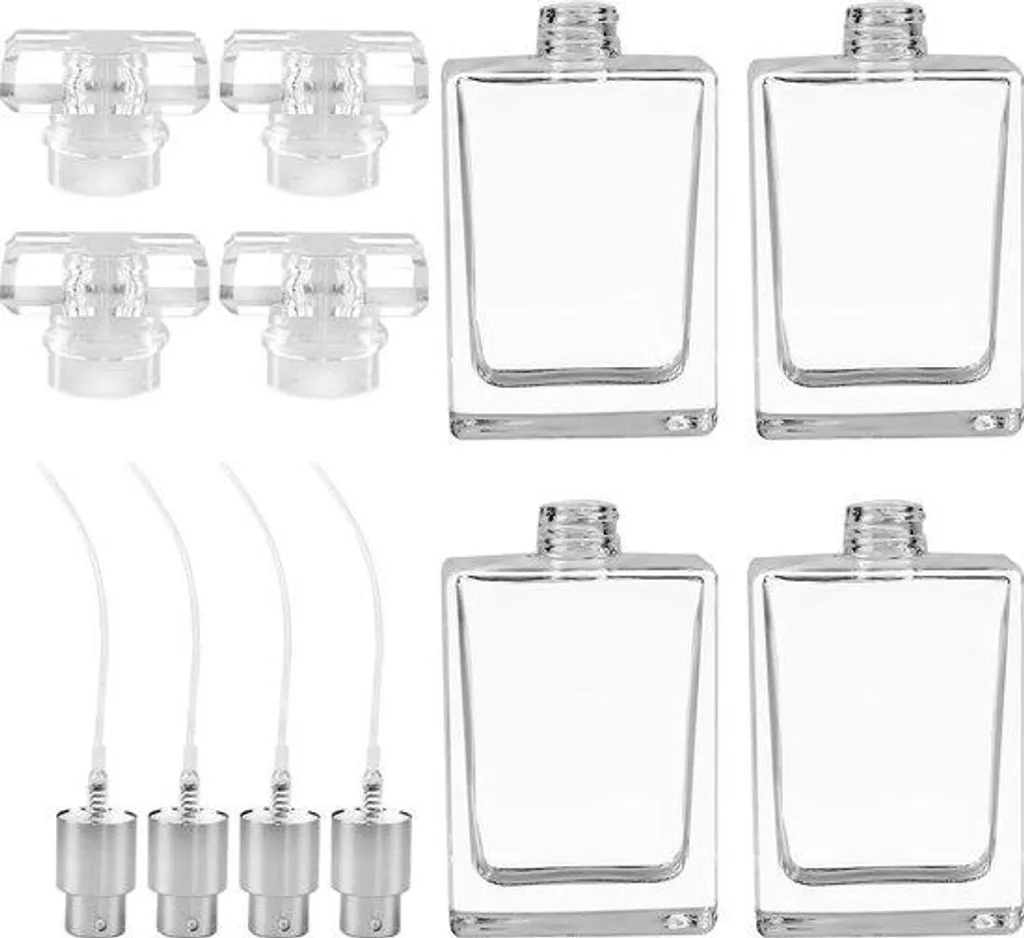 Flacon Verre 30ml Anti-Fuite - Finissez-en avec le Plastique Jetable