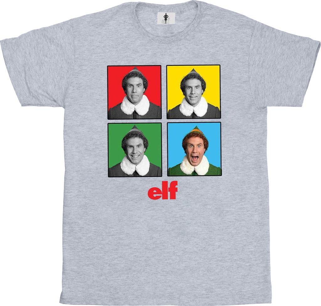 Elf - T-Shirt für Herren BI23804 (S) (Grau)