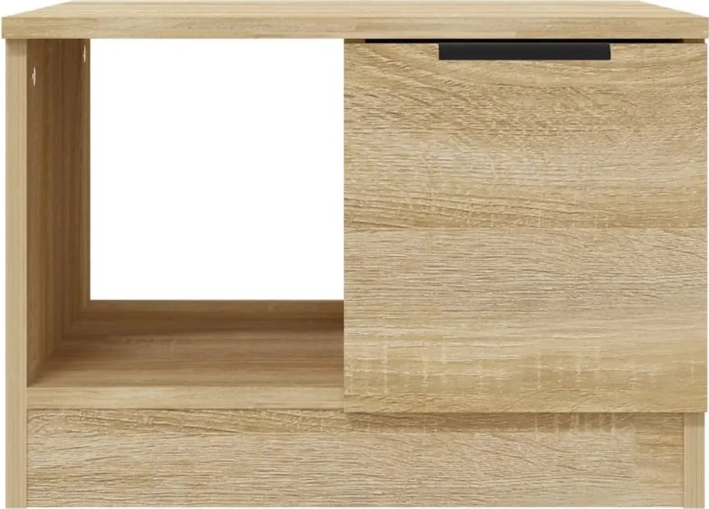 Tavolino Maison Exclusive Rovere Sonoma 50x50x36 cm - Arredo Moderno - 5