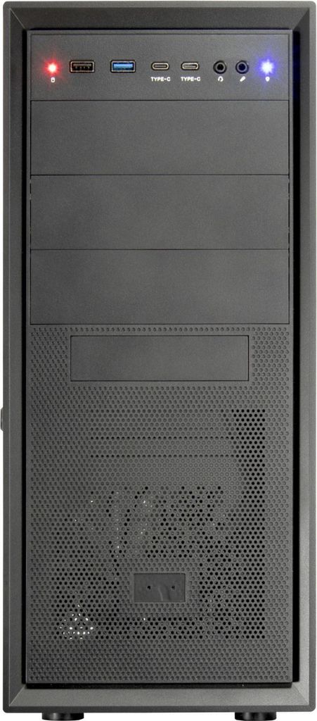 Inter-Tech IT-8862 Plaid, Tower-Gehäuse, (Abschließbar)