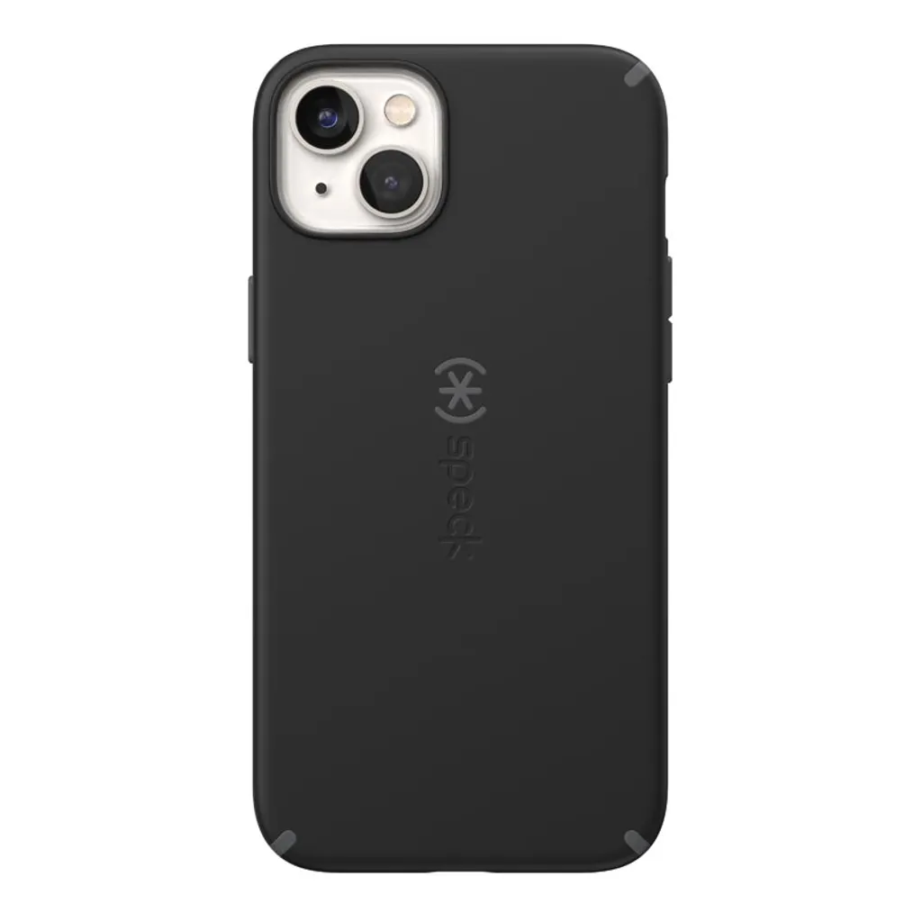 Protection iPhone 15 Plus Speck CandyShell Pro MagSafe Antichoc Grise