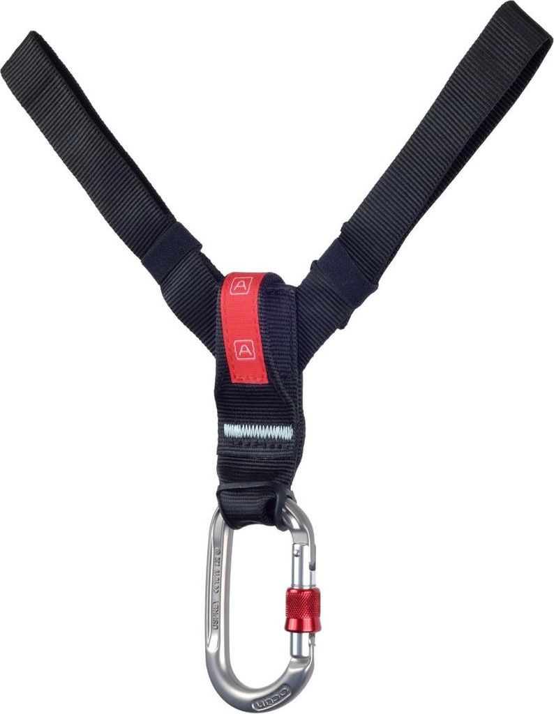 V-Carabiner Komponenty Ocun, L-XL, Black/Red