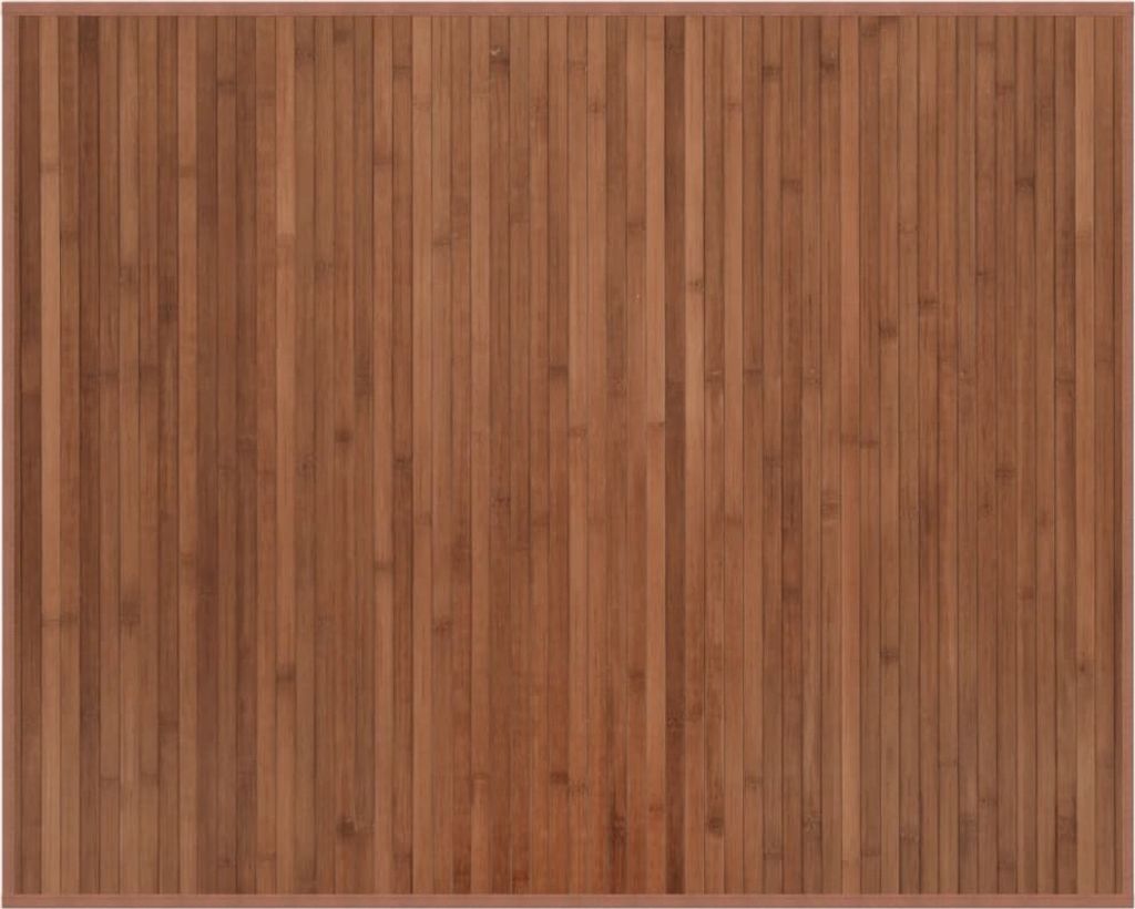 "Winteraktion" Teppich Rechteckig Braun 80x100 cm Bambus - Designerteppiche CC16525