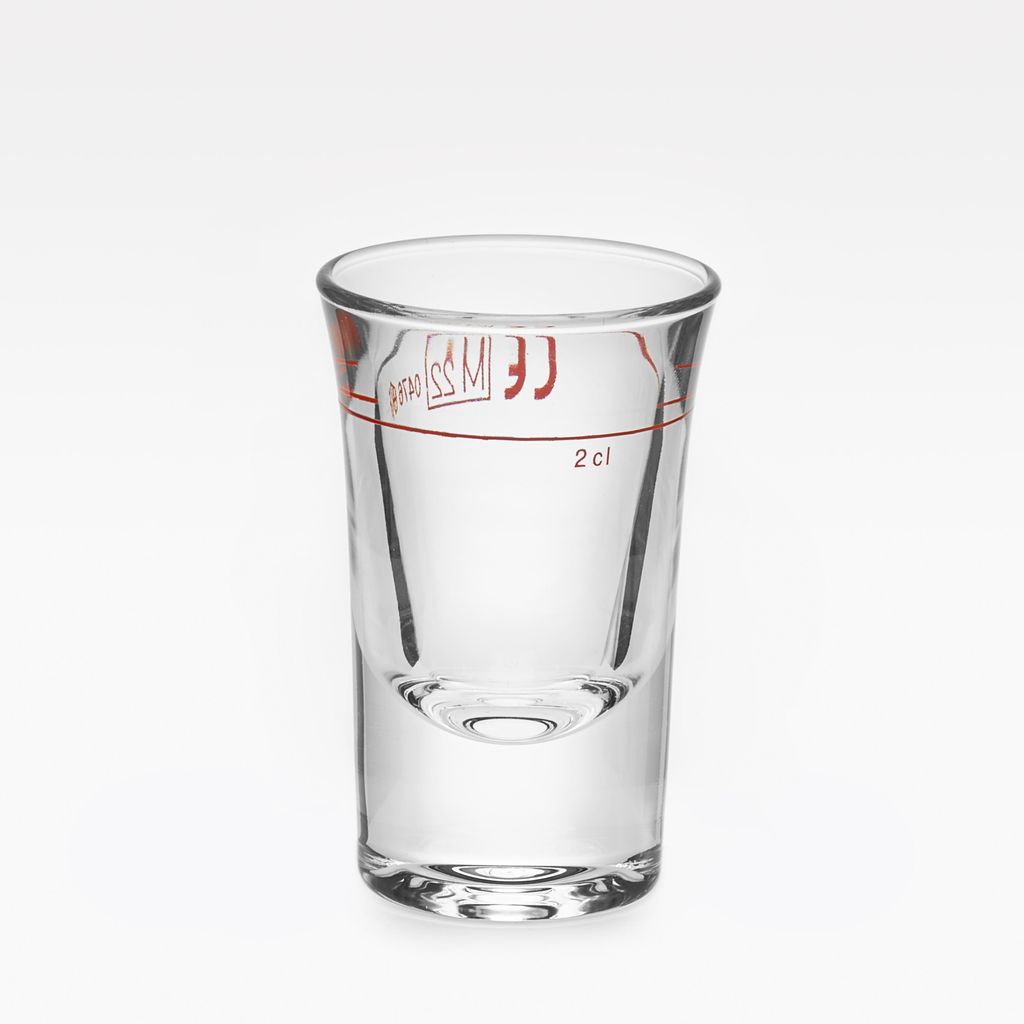 Schnapsglas Dublino 2 cl 6er-Set Rotring – Stamper aus Glas Produktbild 