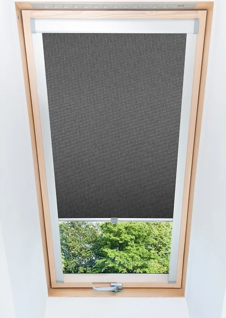 Store Velux M06 Gris Foncé à Enroulement Technologie Thermo-Obscurcissante