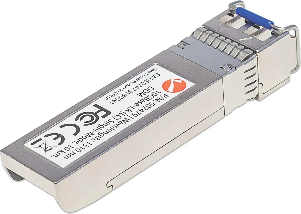 Module SFP+ monomode longue portée 10km Intellinet avec connecteur LC - 3