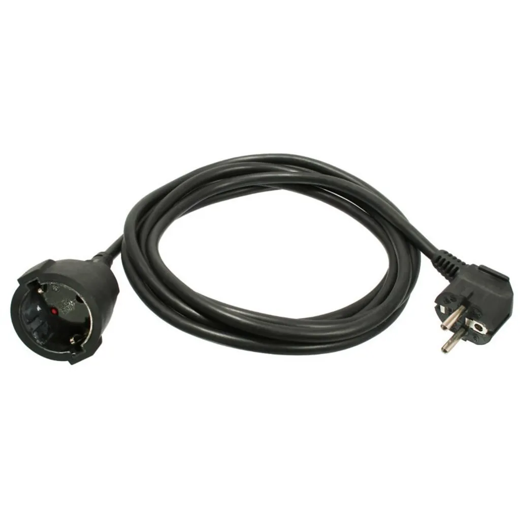 as Schwabe Rallonge 2m Blanc 16A - Câble H05VV-F 3G1,5 type 50202