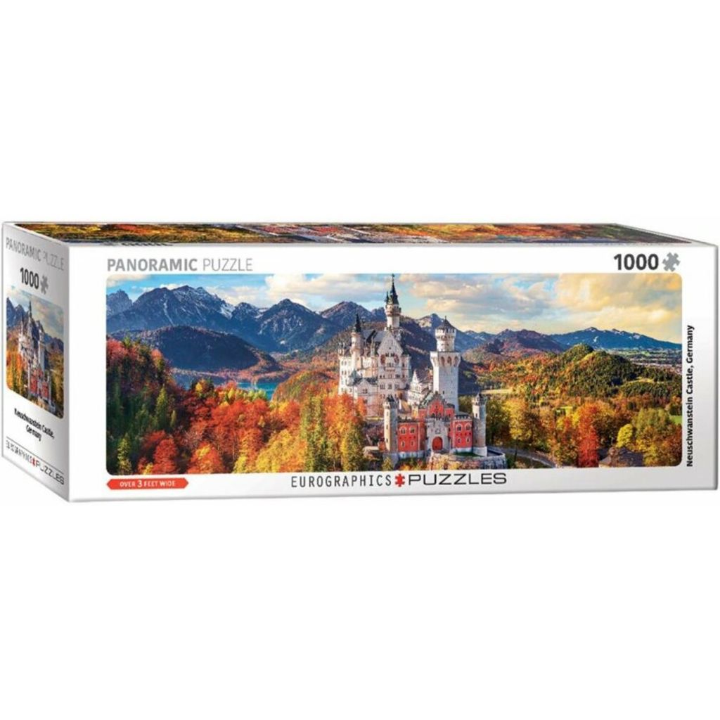 EUROGRAPHICS Panoramiczne puzzle Zamek Neuschwanstein, Zdjęcie produktu 
