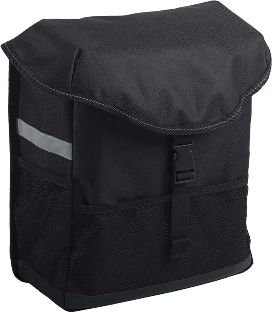 Sacoche vélo 10L Noir 7-series - Fixation rapide et Nylon résistant