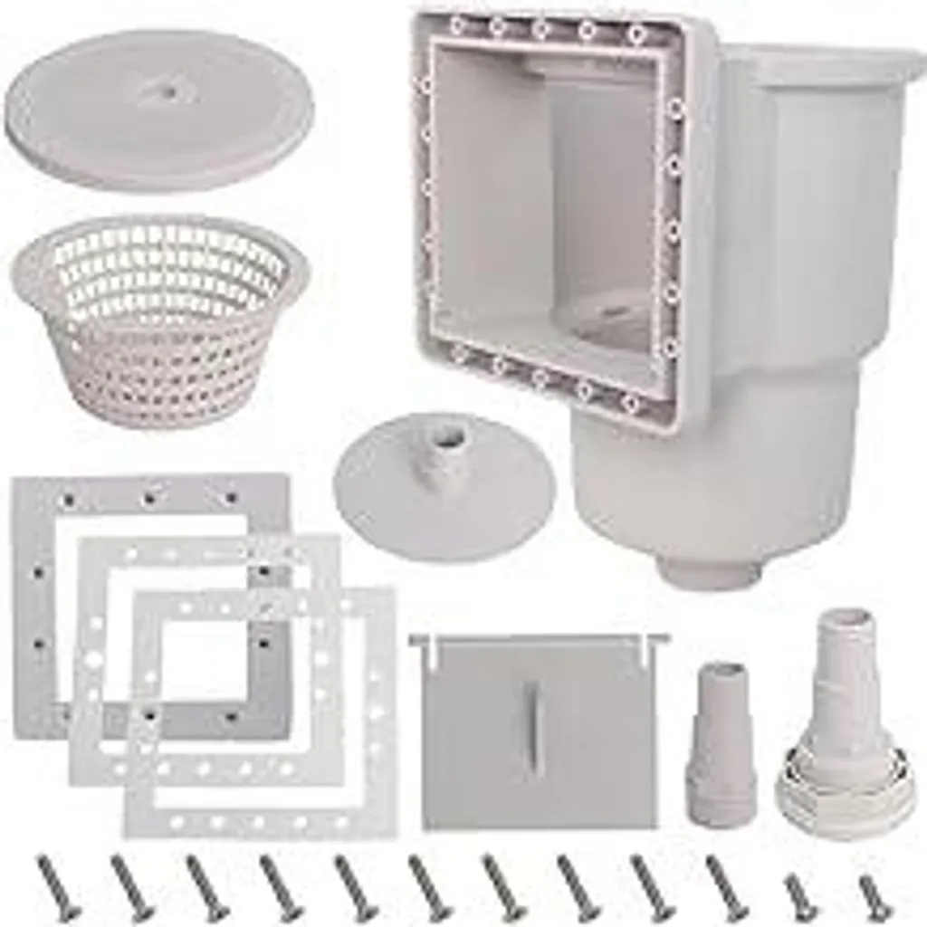 FUBESK Cestello Per Skimmer Da Piscina – Ricambio Per Hayward SPx1091c, SP1091LX, SP1091WM, Diametro 16/19 Cm - 5