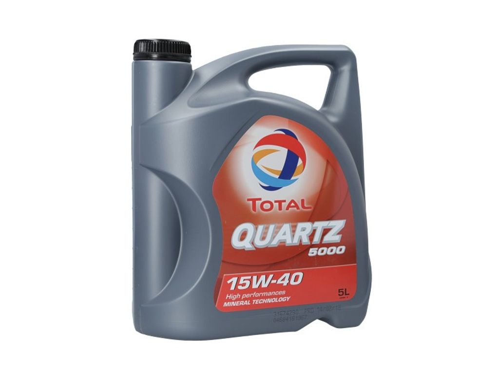 Total QUARTZ 5000 15W-40 5 Liter Kanister Reifen