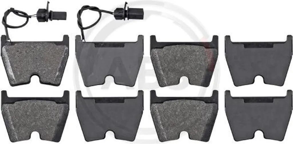 Jeu de plaquettes de frein à disque pour Audi A4 A5 et R8 - A.B.S. 37367 OEM