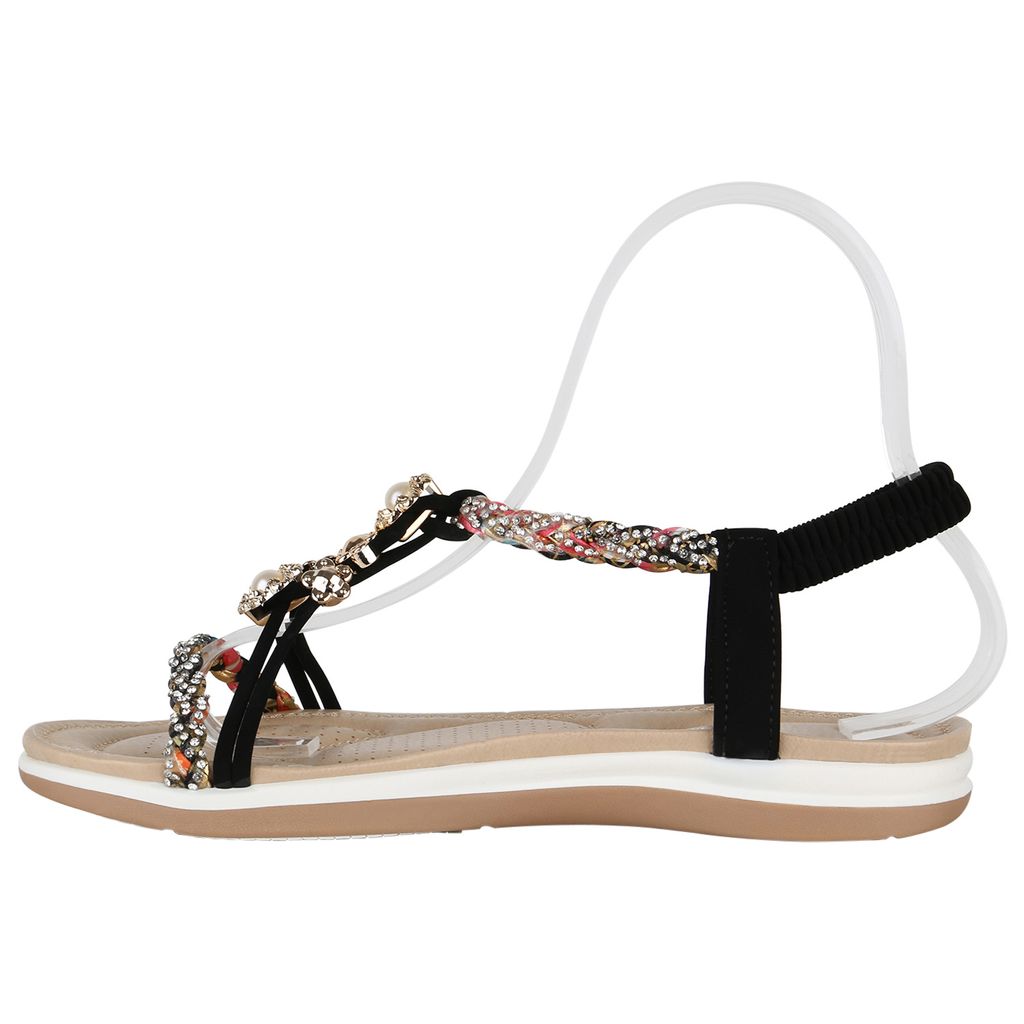 Dune London Malorie sandalette met strass • Goud • de Bijenkorf