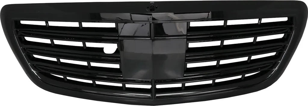 Grille de Radiateur Design S63 AMG pour Mercedes W222 Noir Brillant