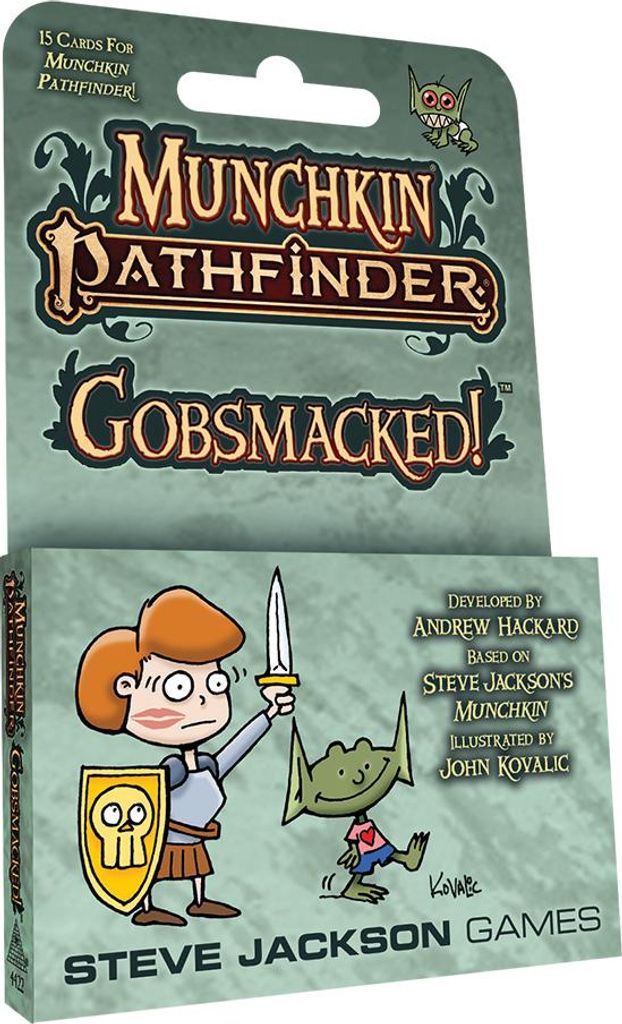 Munchkin Pathfinder Gobsmacked - Kartenspiel erweiterung - Produktbild 