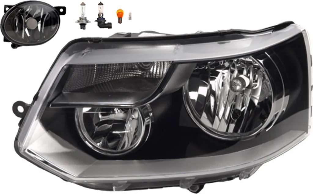 Restauro Fari VW T5 2009-2015 - Johns Faro Alogeno Sinistro H7 H15