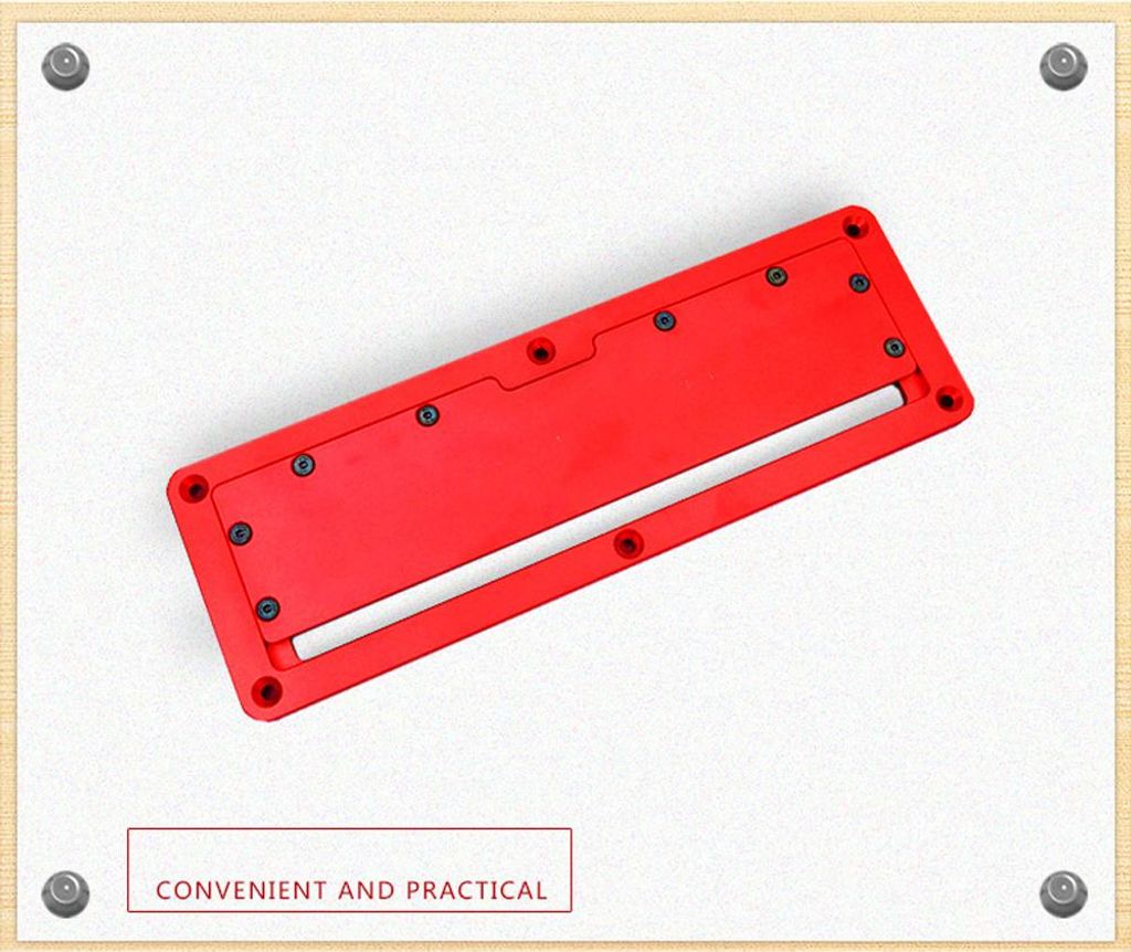 Tischkreissäge, elektrische Kreis-Klapp-Abdeckplatte, Klappboden aus Aluminiumlegierung, speziell eingebettet, verstellbar um 45–90 Grad