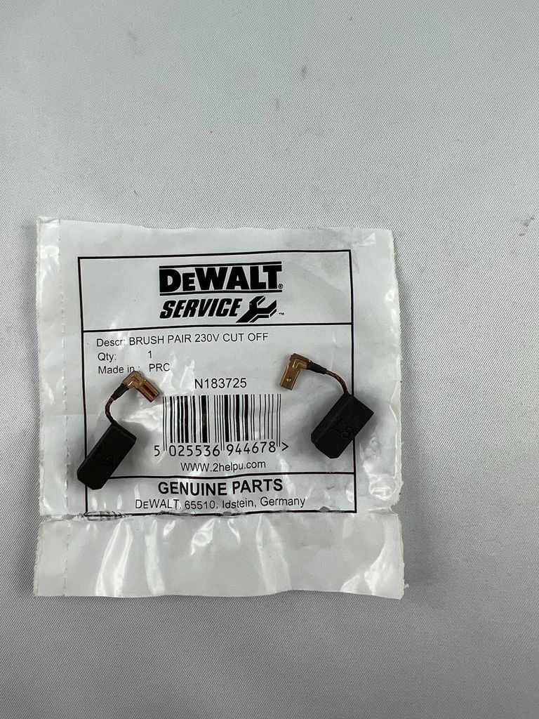 DEWALT Original Kohlebürsten N183725 DWE4050 DWE4051 Produktbild 