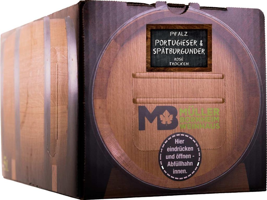 Bag in Box Wein Portugieser & Spätburgunder Rosé trocken 5 Produktbild 