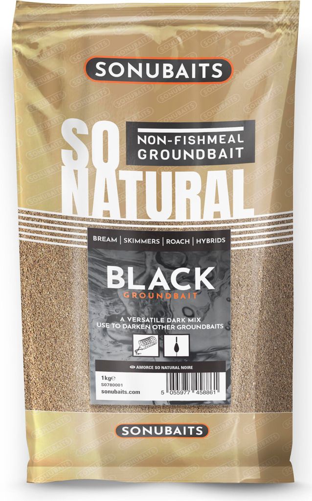 Sonubaits Sonu So Natural - Black (1 kg)