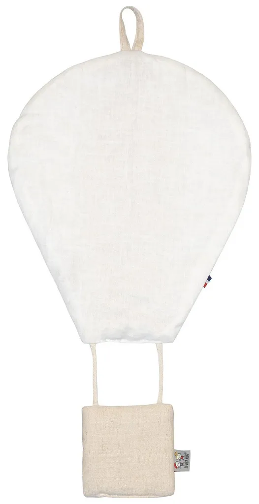 Habiller un Mur Vide de Chambre Bébé - Ballon Déco en Toile Écru