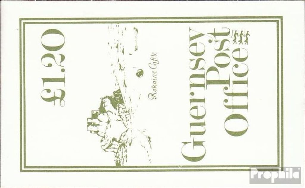 Briefmarken GB - Guernsey 1981 Mi MH15 (kompl.Ausg.) gestempelt Münzen