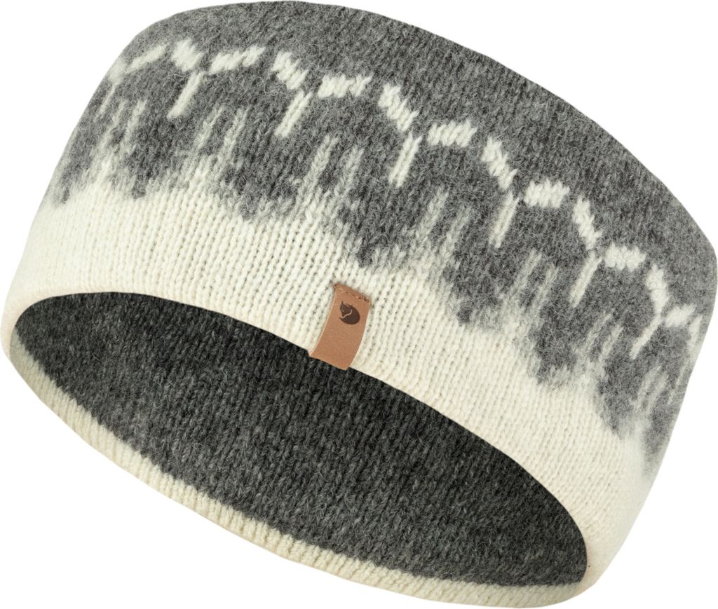 Fjällräven Övik Path Knit Headband Chalk White-Grey .