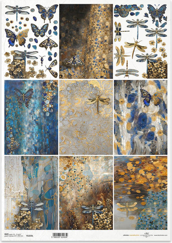 Papier de riz pour découpage A3 ITD-1253L Image du produit 