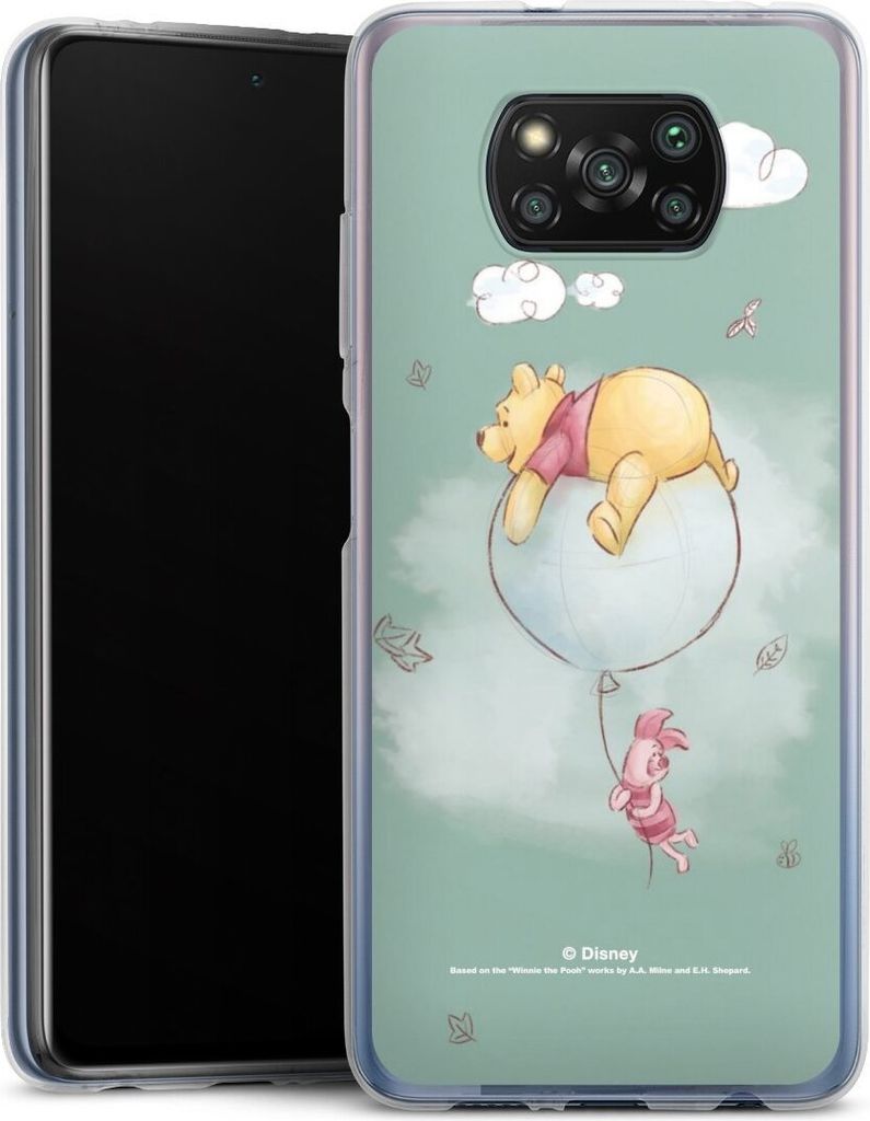 DeinDesign Handyhülle für Xiaomi Poco X3 nfc Silikon Hülle Case Smartphone Schutzhülle Bär Disney Winnie Puuh