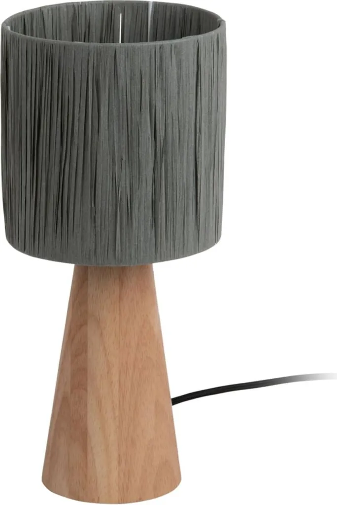 Lampe de Bureau Design Gris Foncé Sheer Cone Idéale pour Coin Lecture