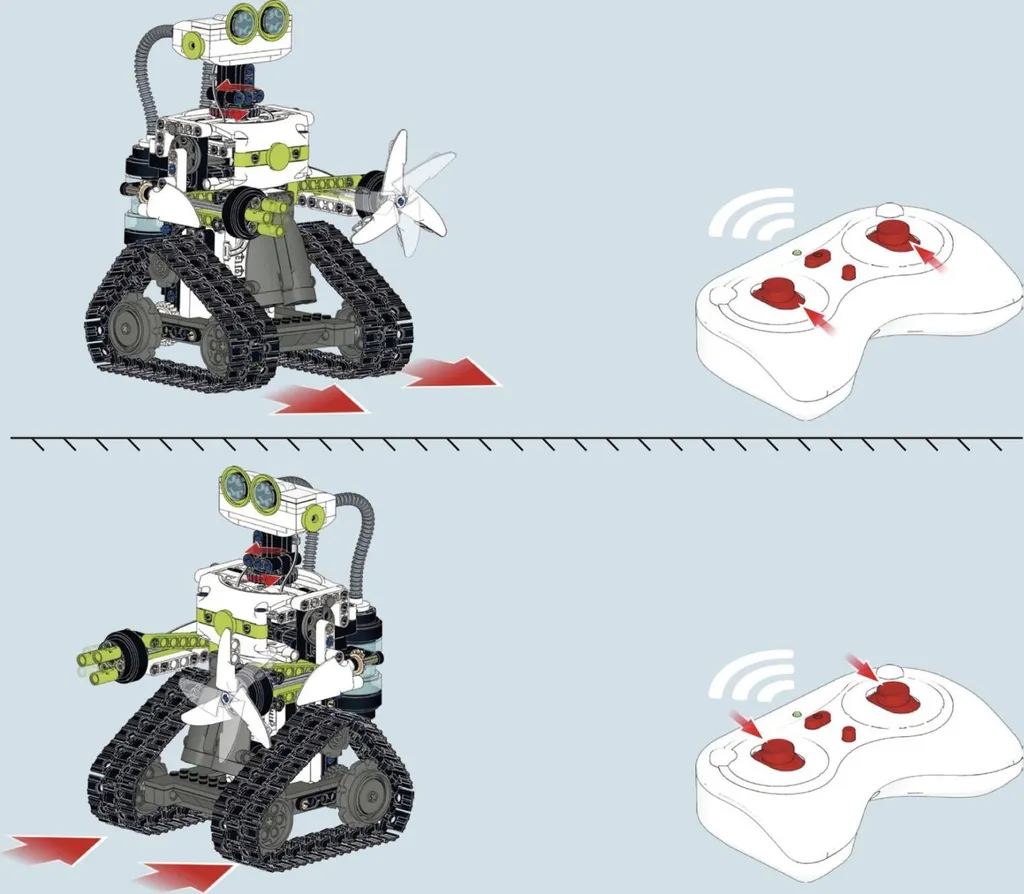 Robot intelligent programmable CaDA C83001W avec contrôle par application - 17