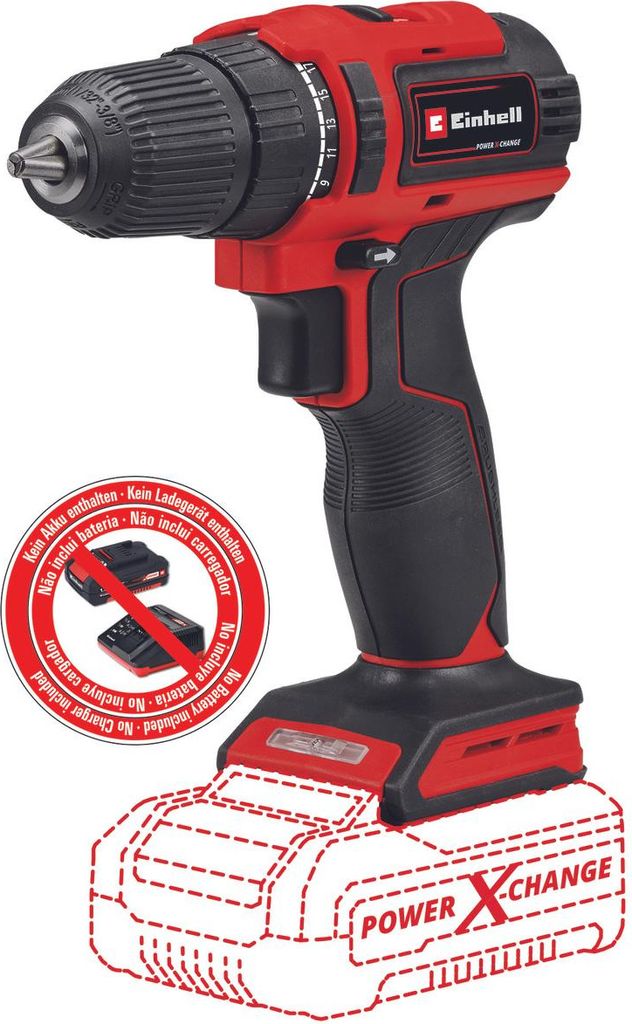 Einhell Te-Cd 18/40 Li Bl Solo skrutkovač Obrázok produktu 