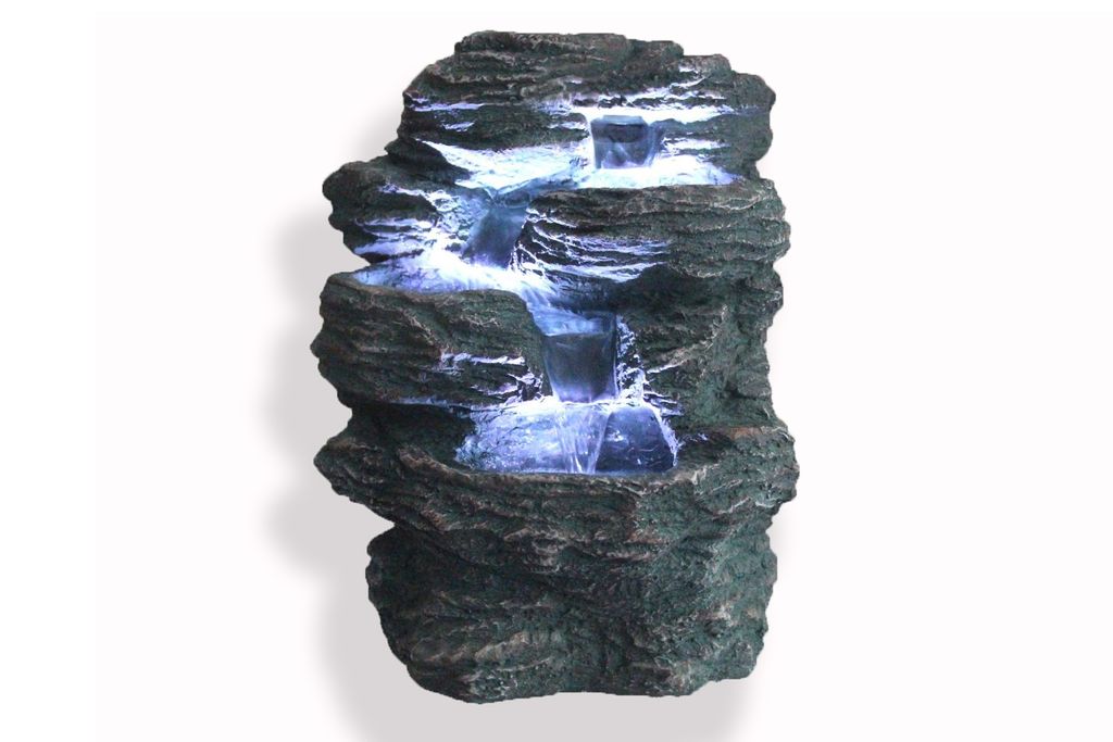Zimmerbrunnen Niagara mit LED Beleuchtung Gartenbrunnen Produktbild 