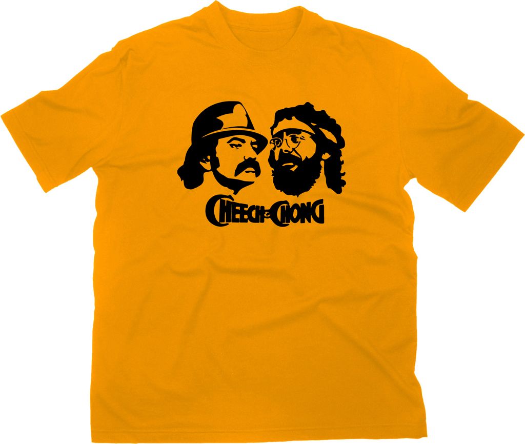 Styletex23 T-Shirt #2 Cheech and Chong, gelb, XXL