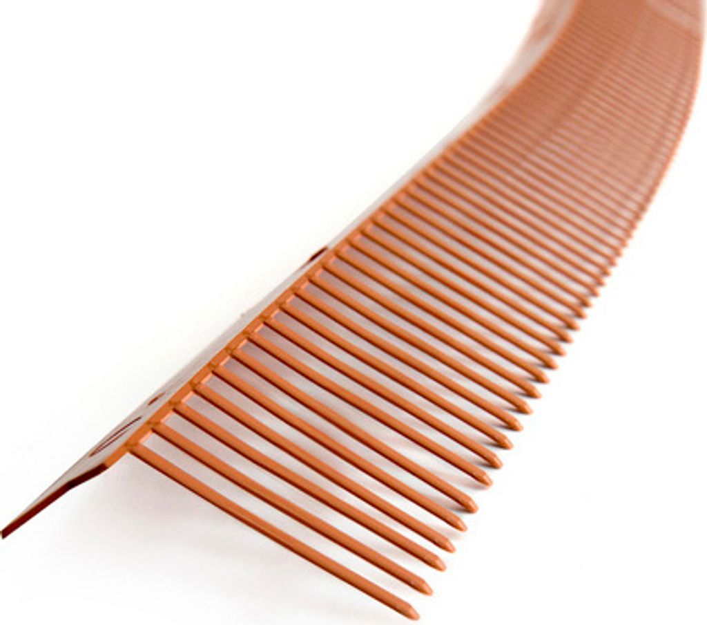 Traufenkamm Dachartikel Traufkamm Lüftungskamm 100mm Spatzenkamm 1m ZIEGELROT 1m