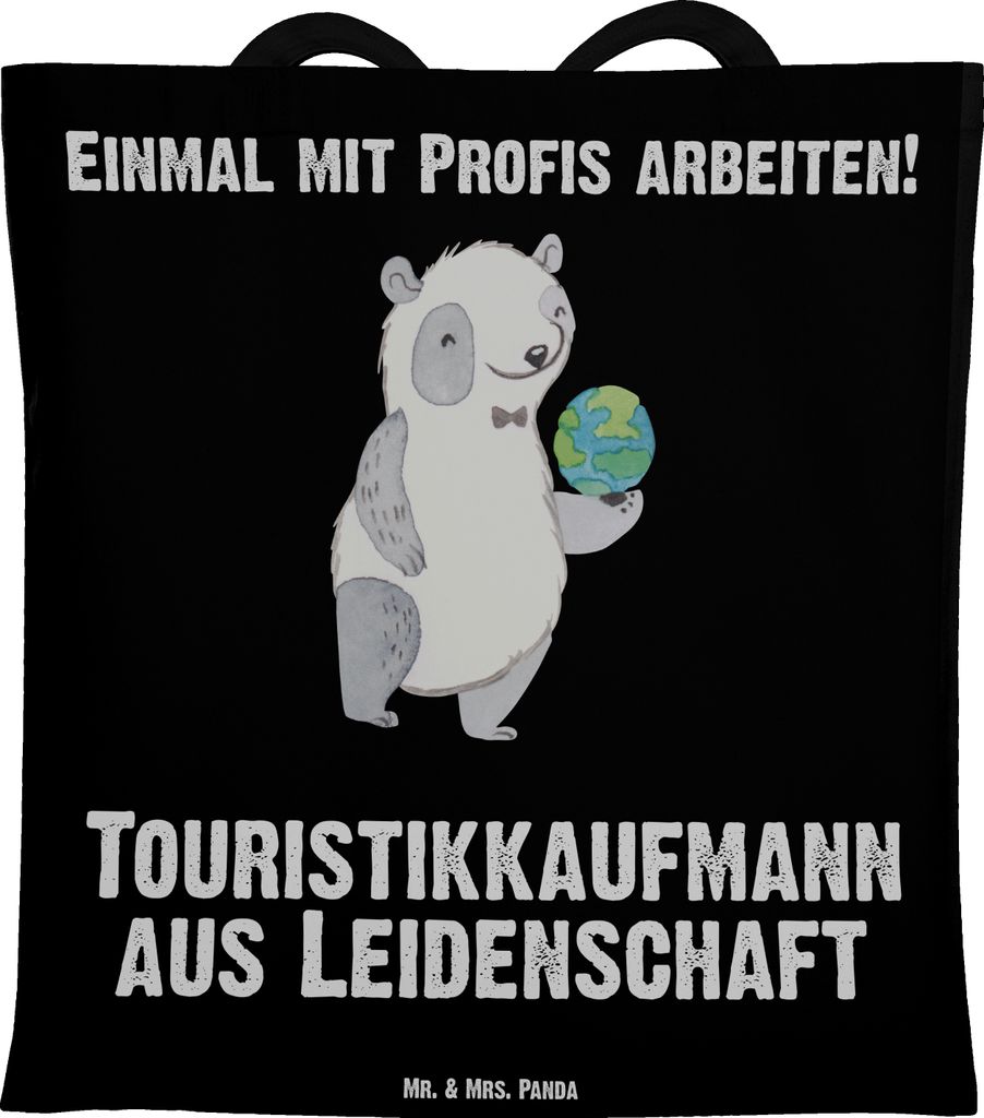 Mr. & Mrs. Panda Tote Bag Touristikkaufmann Leidenschaft - Produktbild 