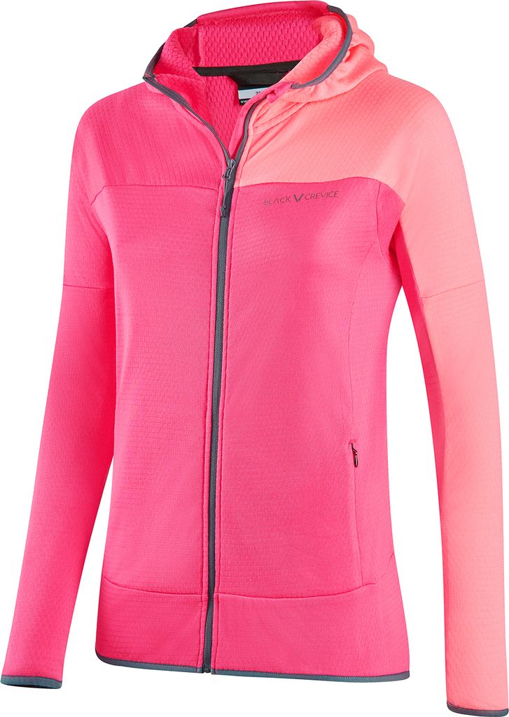 BLACK CREVICE - Damen Midlayer - Waffeljacke | Farbe: Produktbild