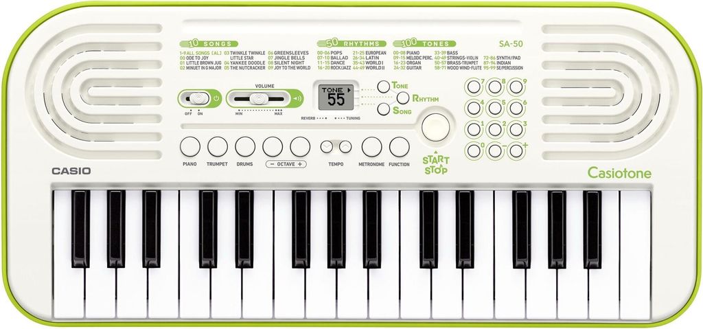 Casio SA-50 Mini-Keyboard mit 32 Mini Tasten Produktbild 