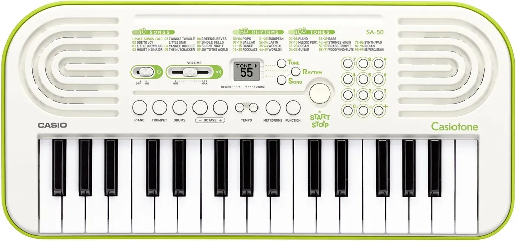 Mini-clavier d'éveil musical Casio idéal pour apprendre la musique partout