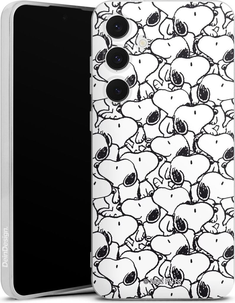 DeinDesign Handyhülle für Samsung Galaxy S24 FE 5G Silikon Hülle Case Smartphone Schutzhülle Muster Peanuts Snoopy